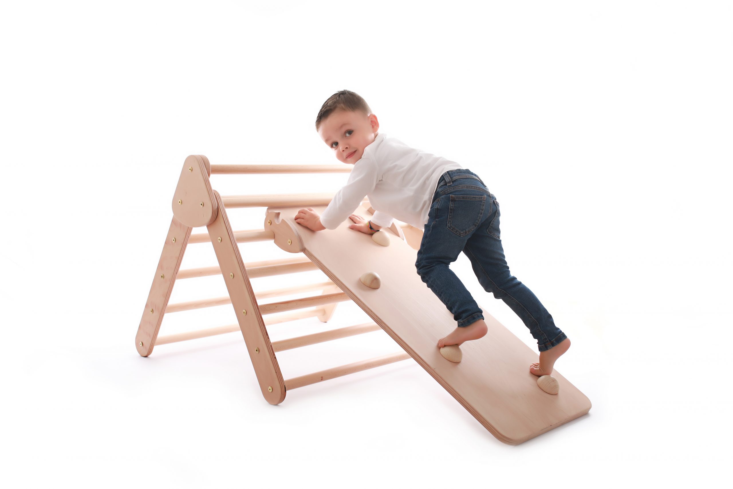 Escalier pour enfant – Triangle de Pikler